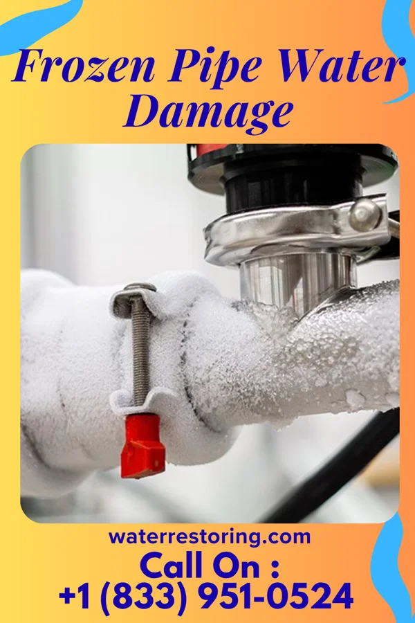Frozen Pipe Water Damage in Gilbert, WV